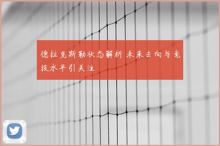 德拉克斯勒状态解析 未来去向与竞技水平引关注