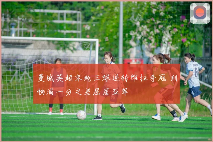 曼城英超末轮三球逆转维拉夺冠 利物浦一分之差屈居亚军